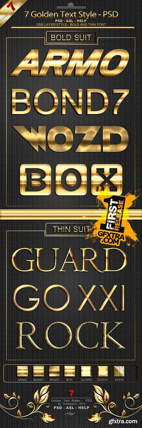 GraphicRiver - Golden Text Style Premium for Photoshop 6433752 GraphicRiver - Golden Text Style Premium for Photoshop 6433752