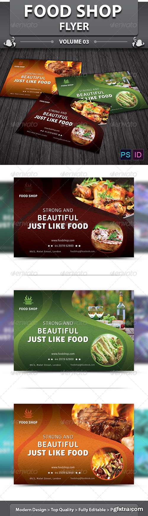 GraphicRiver Restaurant Business Flyer | Volume 13 5741815