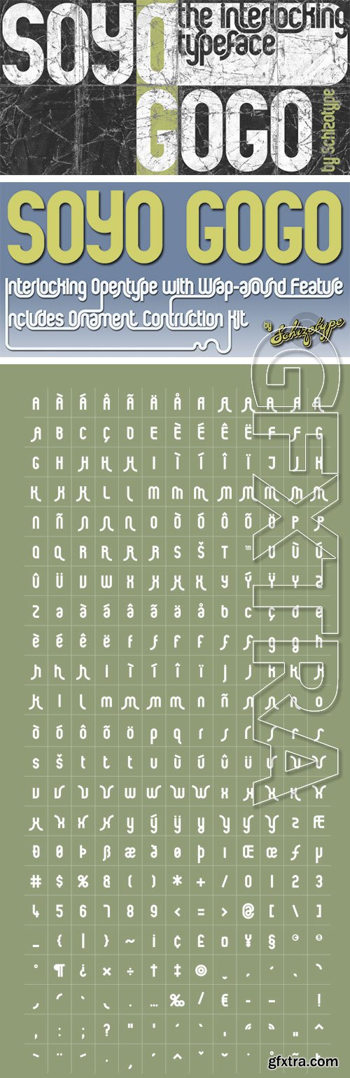 Soyo Gogo - Interlocking Wrap Around & Ornament Construction Soyo Gogo - Interlocking Wrap Around & Ornament Construction