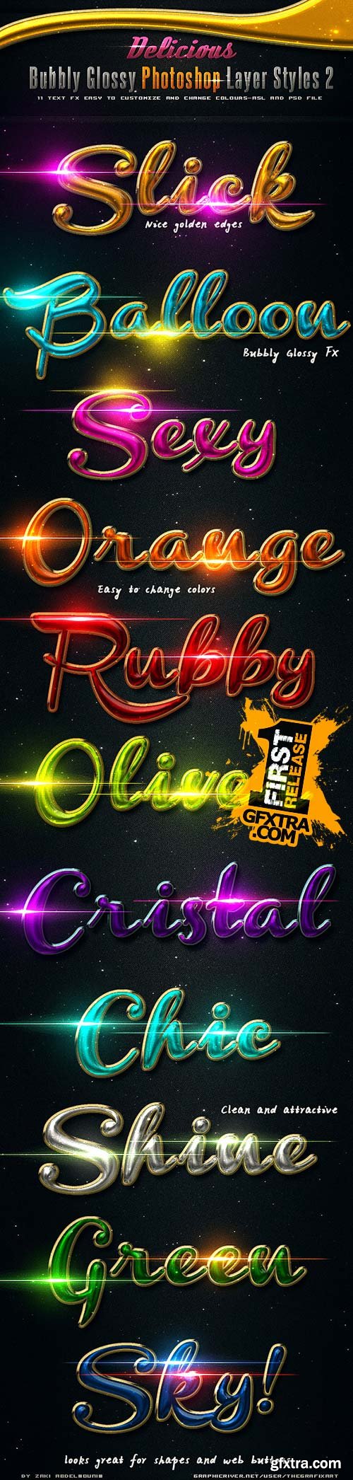 GraphicRiver - Delicious Bubbly Photoshop Styles 2 3054912 GraphicRiver - Delicious Bubbly Photoshop Styles 2 3054912