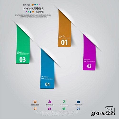 Infographics Design Elements - 25x EPS