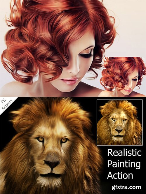 CM - Realistic Painting - Ps Action 256869