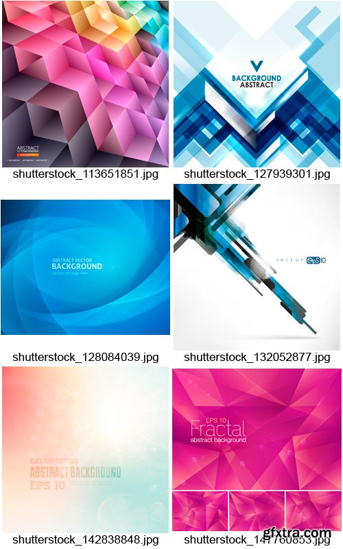 Geometric Backgrounds #6, 25xEPS