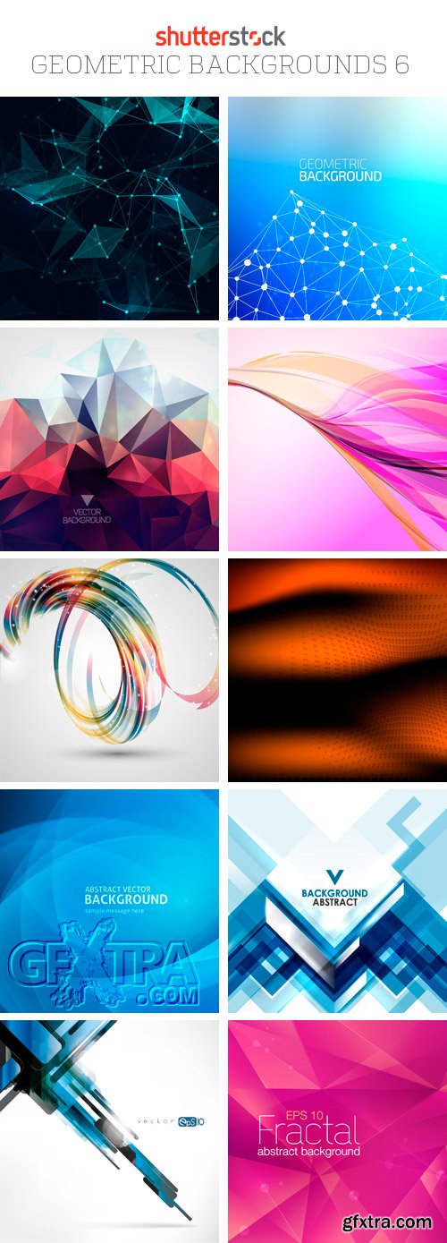 Geometric Backgrounds #6, 25xEPS