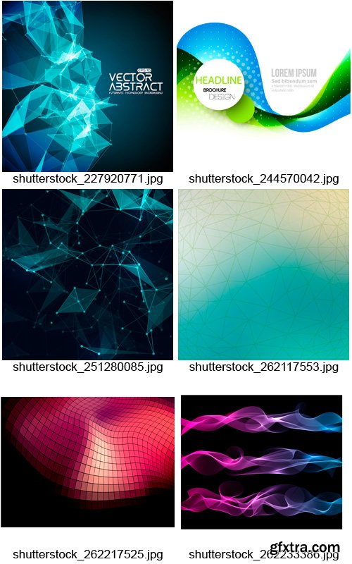Geometric Backgrounds #6, 25xEPS