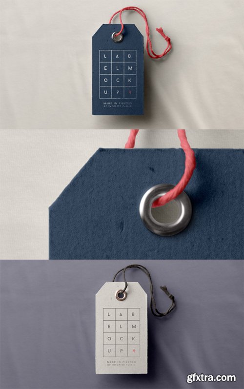 PSD Label Brand Mockup Vol 4 PSD Label Brand Mockup Vol 4