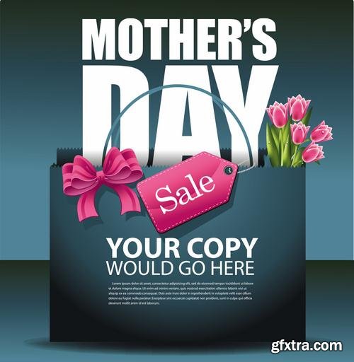Happy Mothers Day Cards Labels Icons Design Elements 50EPS Happy Mothers Day Cards Labels Icons Design Elements 50EPS