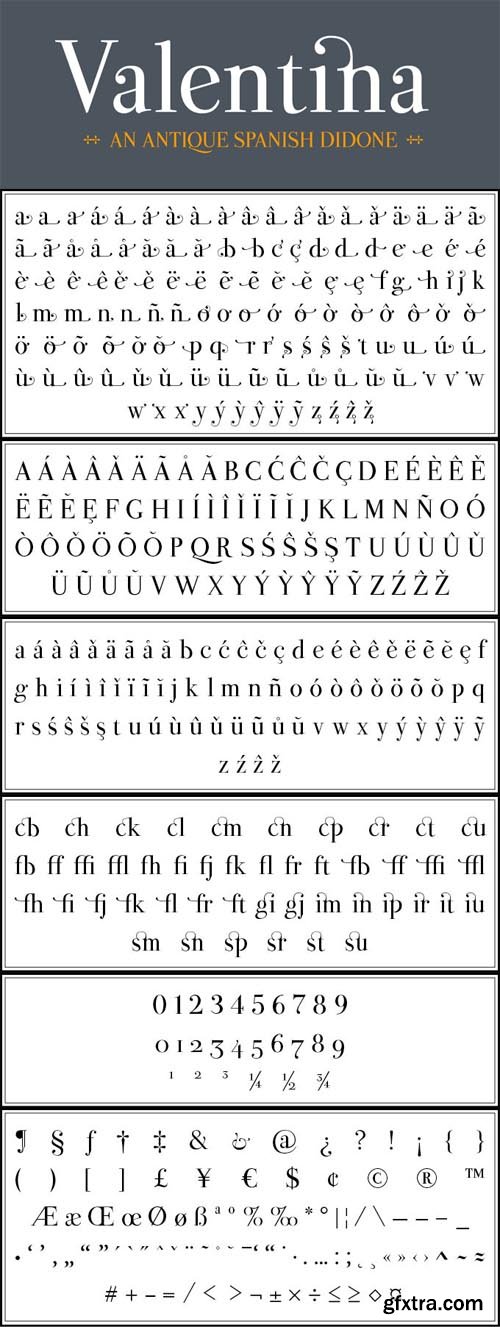 Valentina Regular Font