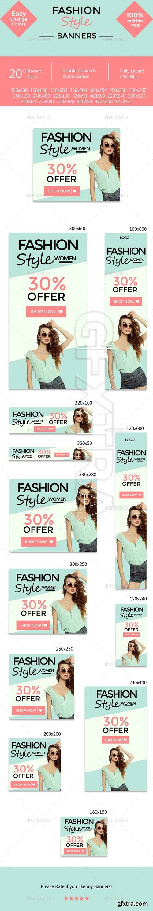 GraphicRiver - Fashion Style Banners 11322292