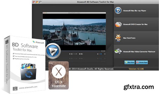 Aiseesoft BD Software Toolkit for Mac 6.3.86 Multilangual MacOSX