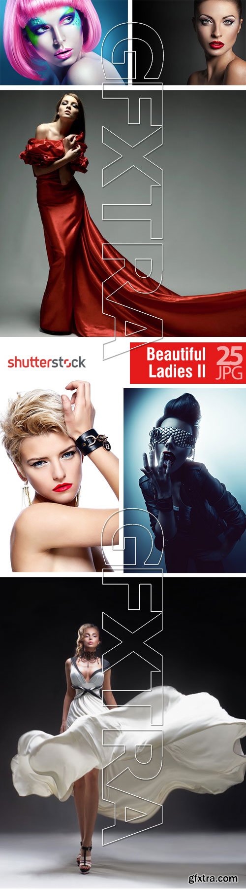 Beautiful Ladies II, 25xJPG