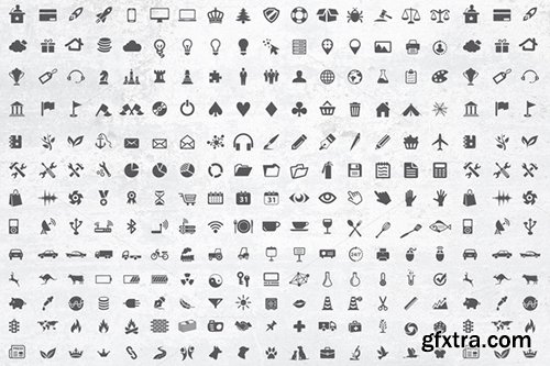 CM Pixeo Icon Bundle 259398 CM Pixeo Icon Bundle 259398