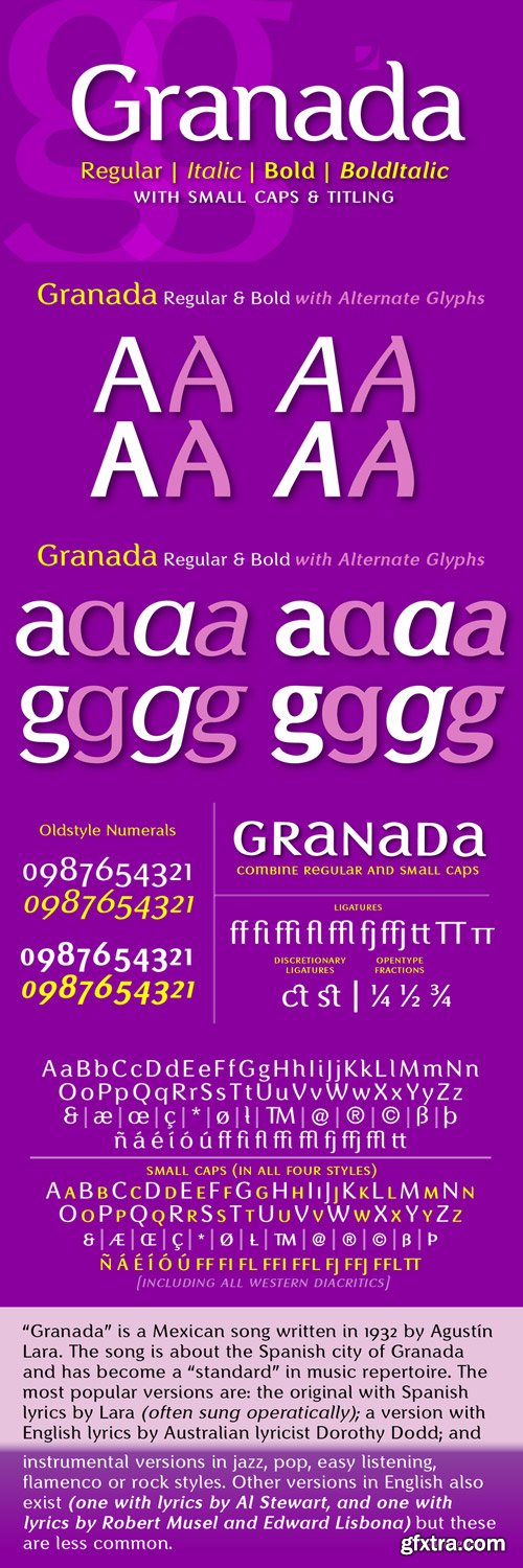Granada Font Family $160