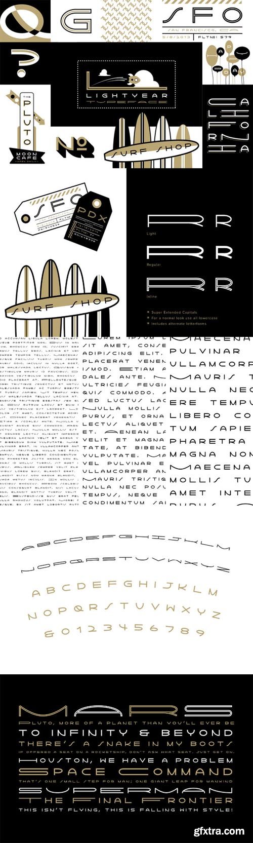 CM - Lightyear Typeface