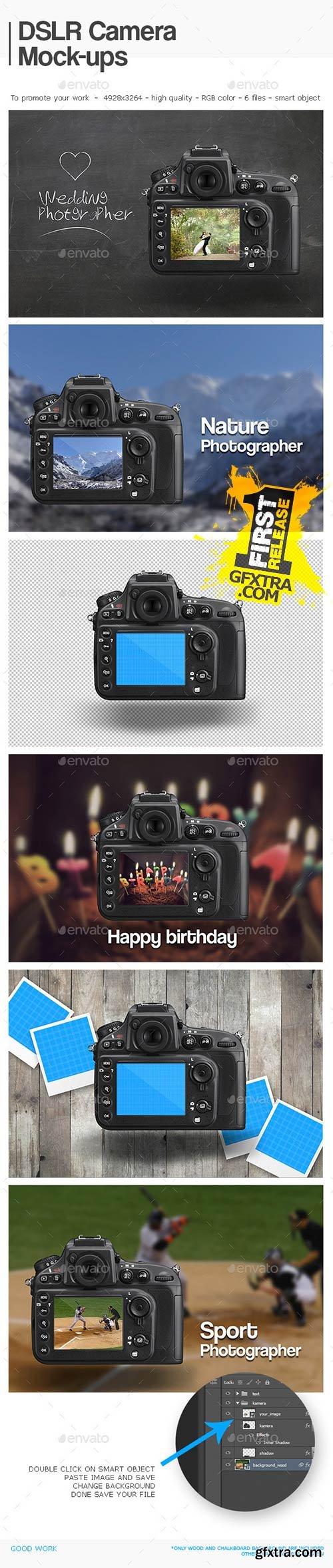 GraphicRiver - DSLR Camera Mock-ups 11422564