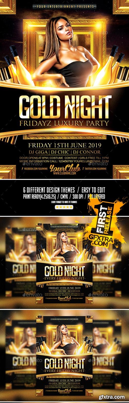 GraphicRiver - Gold Night 