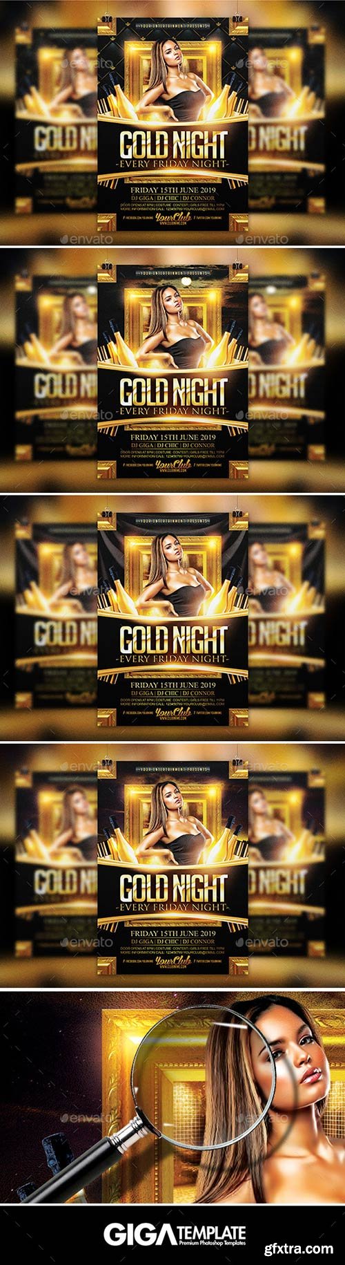 GraphicRiver - Gold Night 