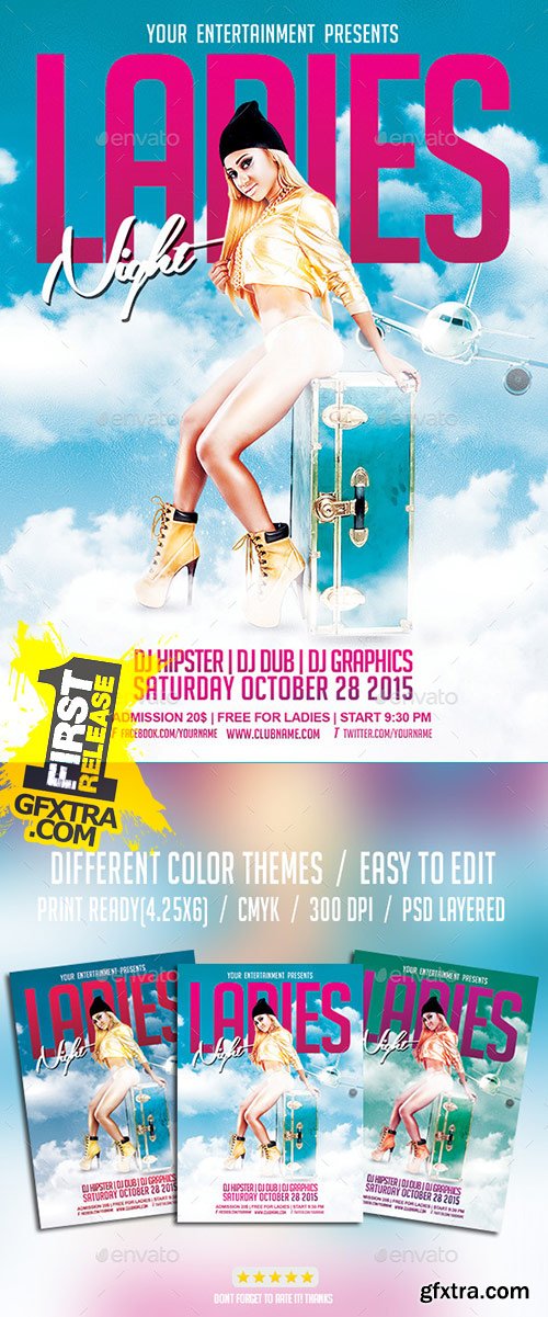 GraphicRiver - Ladies Night Party 