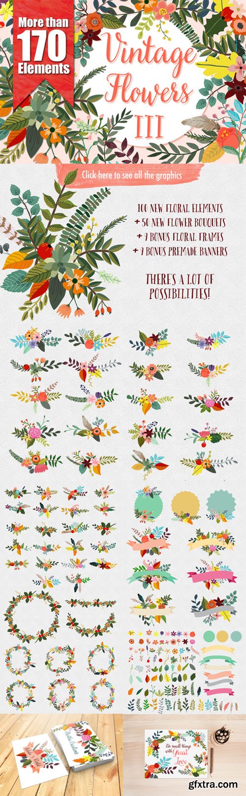 Vintage Flowers III 102786