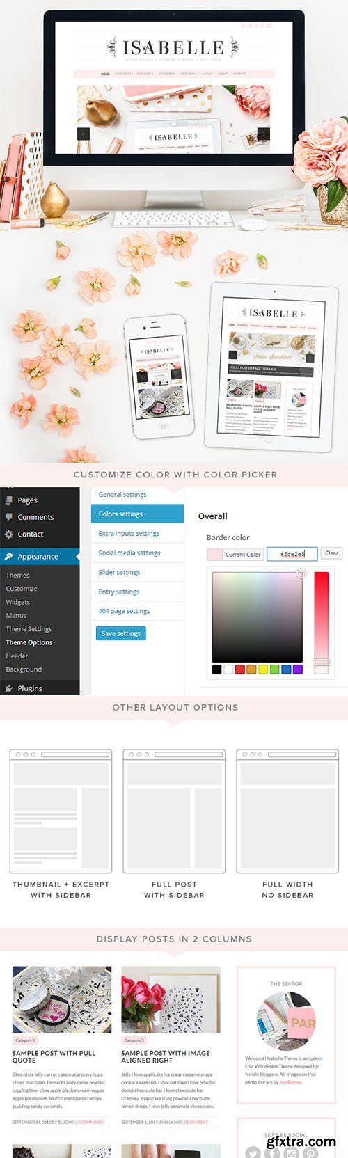 CM - Isabelle WordPress Theme