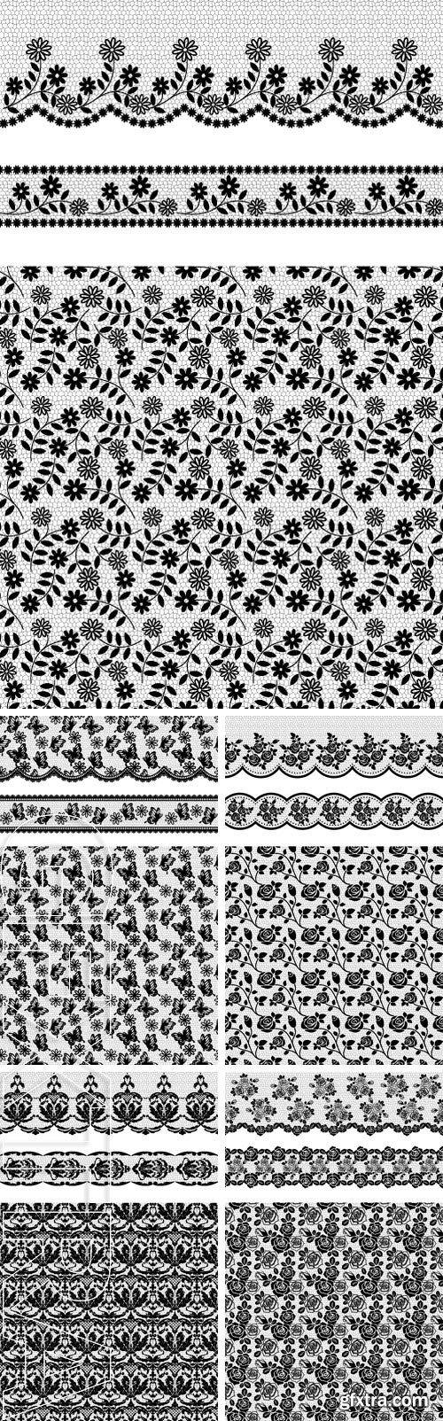 Stock Vectors - Lace