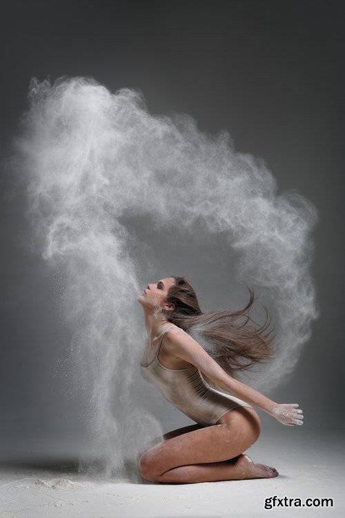 Dancer and flour - 10 UHQ JPEG