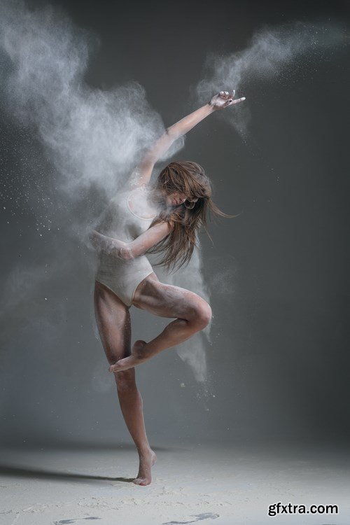 Dancer and flour - 10 UHQ JPEG