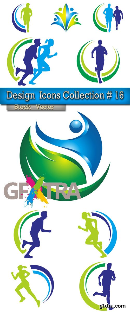Elements in Vector - Design  Icons Sport Collection # 16