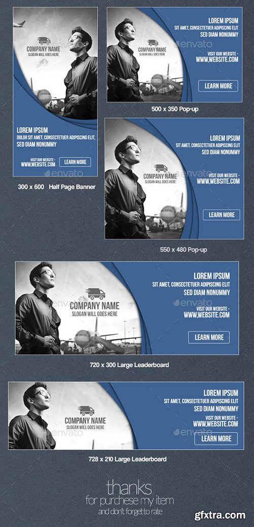 GraphicRiver - Multipurpose Web Banner 8878826