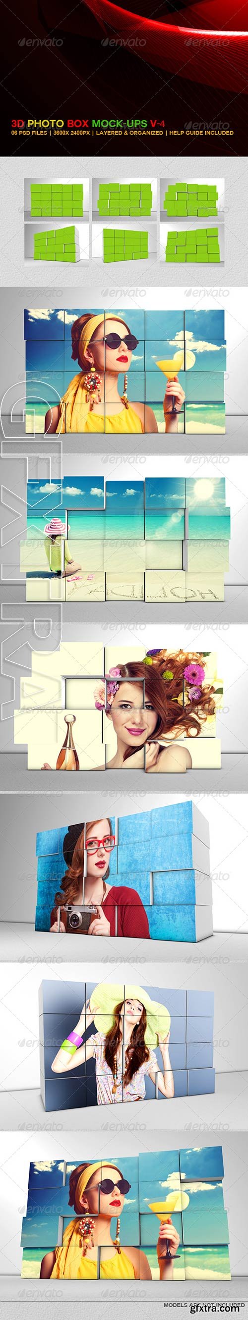 GraphicRiver - 3D Photo Box Mockups V-4 8660163 GraphicRiver - 3D Photo Box Mockups V-4 8660163