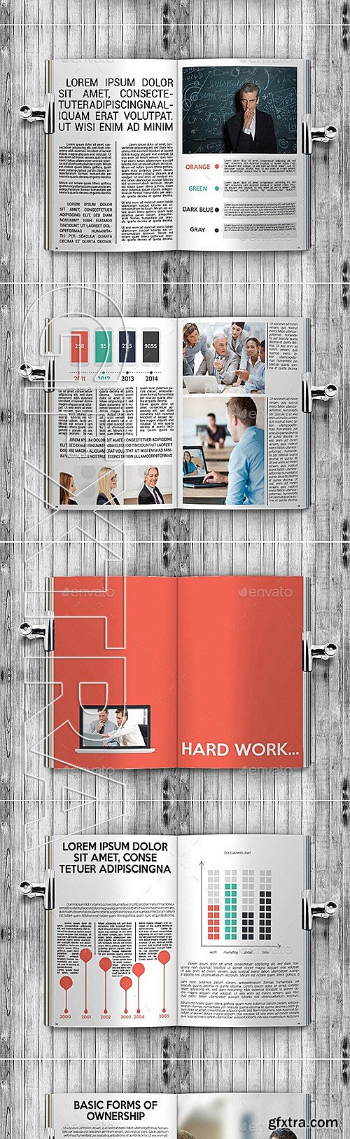 GraphicRiver - Business Magazine InDesign A4+Letter Template 11540750