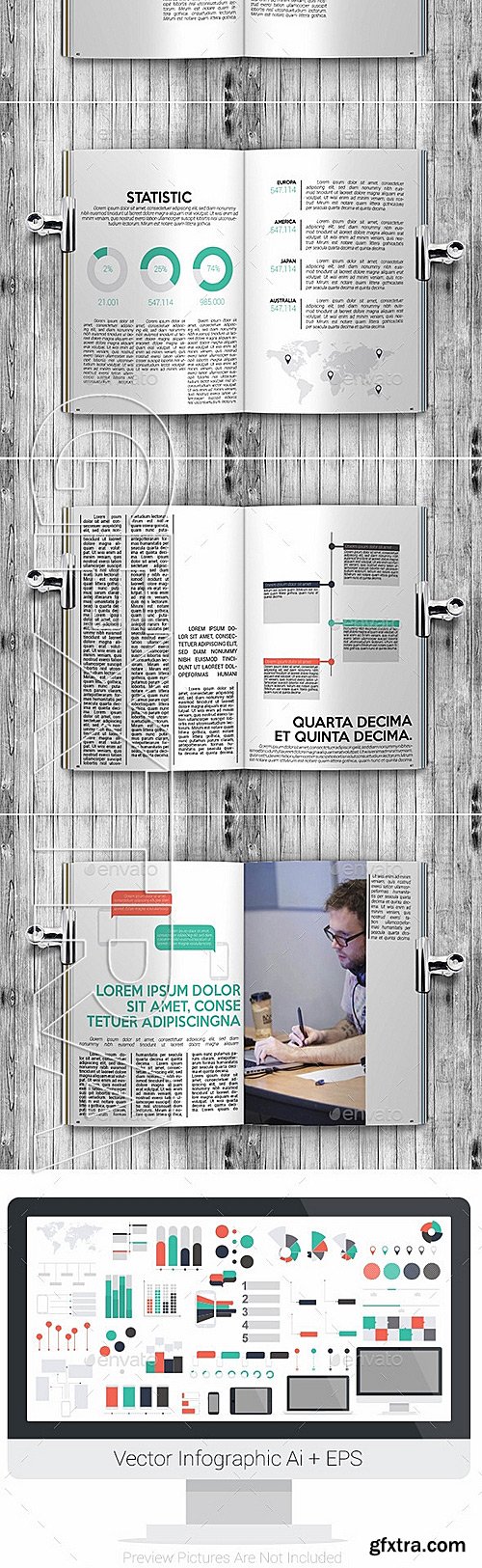 GraphicRiver - Business Magazine InDesign A4+Letter Template 11540750