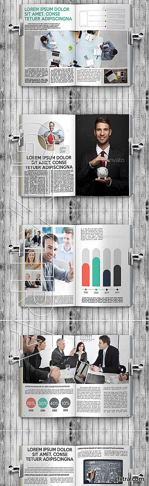 GraphicRiver - Business Magazine InDesign A4+Letter Template 11540750