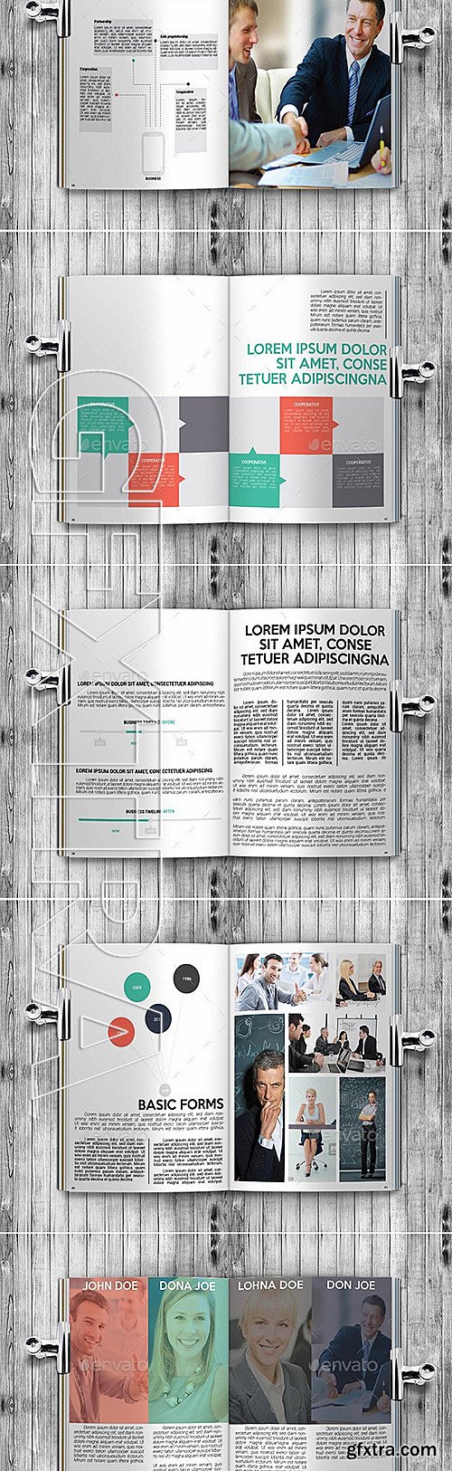 GraphicRiver - Business Magazine InDesign A4+Letter Template 11540750