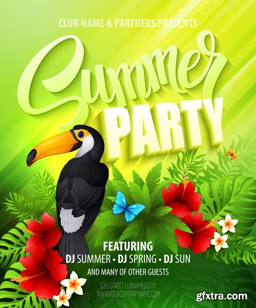 Posters vector, 10 x EPS