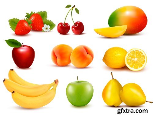 Fruit & Vegetables - 25x EPS