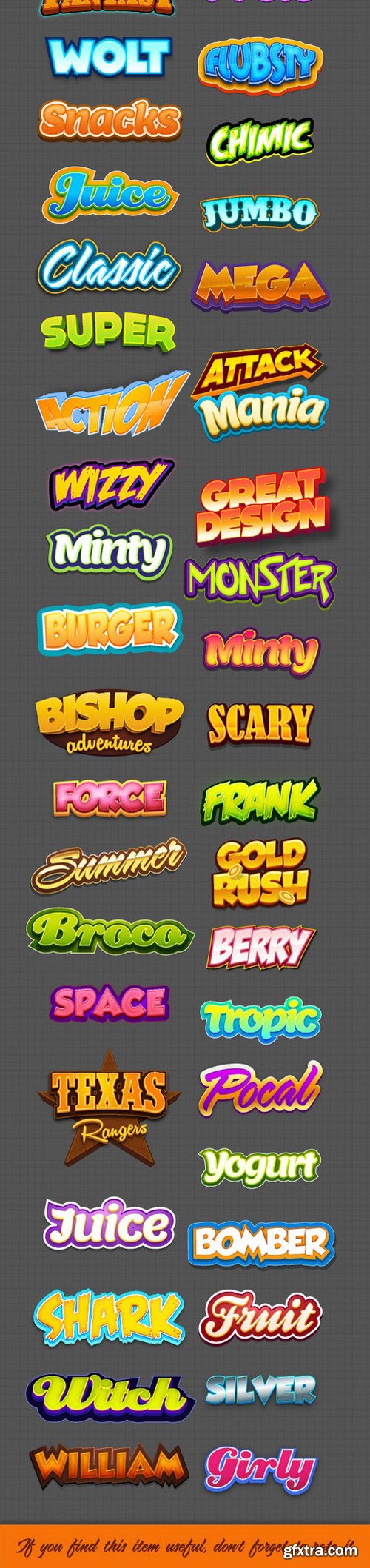 GraphicRiver - illustrator logo graphic styles bundle 2 9523253