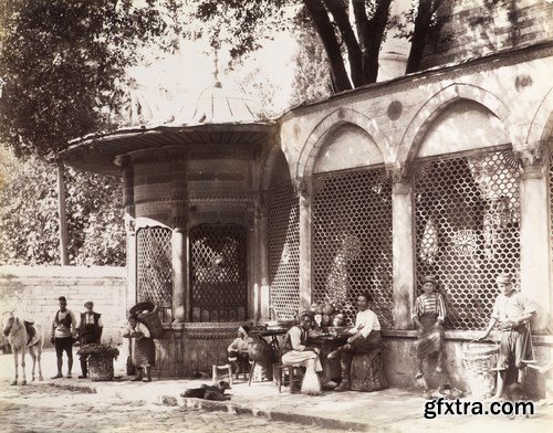 ISTANBUL, TURKEY - CIRCA 1900 - 10 UHQ JPEG