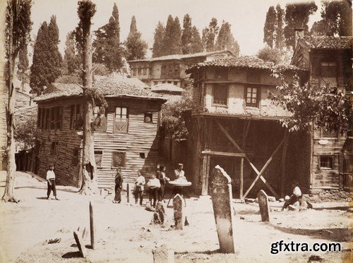 ISTANBUL, TURKEY - CIRCA 1900 - 10 UHQ JPEG