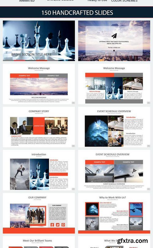 GraphicRiver Sea Note PowerPoint Presentation Template 11661100