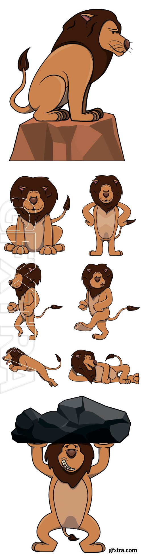 Stock Vectors - Lion