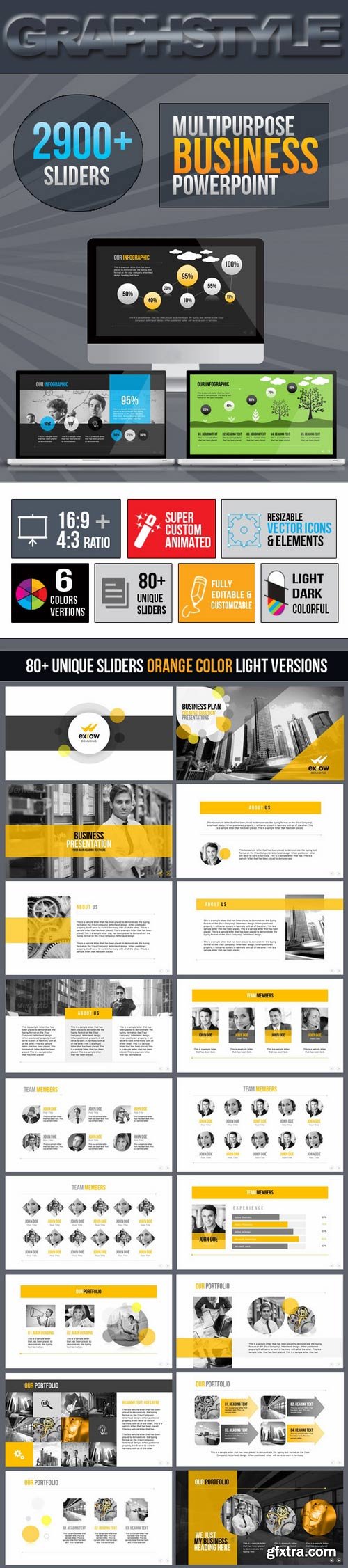GraphicRiver - Exrow_Business PowerPoint 8145191