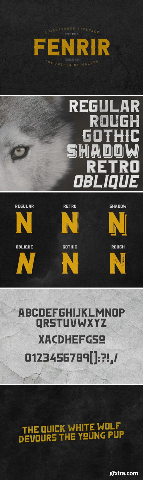 CM288422 - Fenrir Typeface