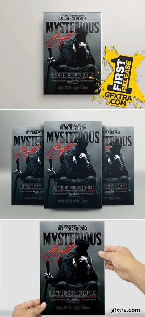 Mysterious Night Flyer Template