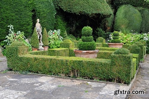 Collection of garden landscaping lawn Pool figure from plants statue 25 HQ Jpeg