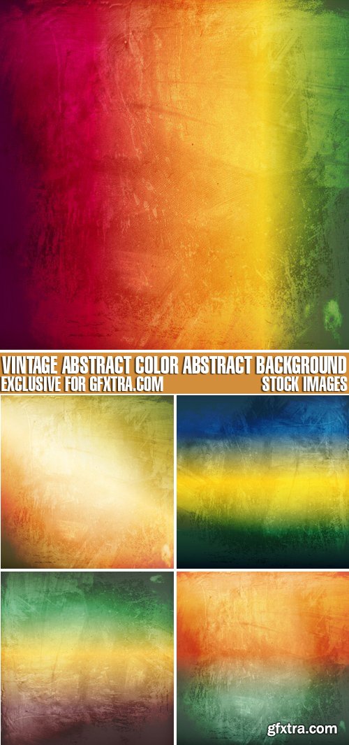 Stock Photos - Vintage Abstract Color Abstract Background