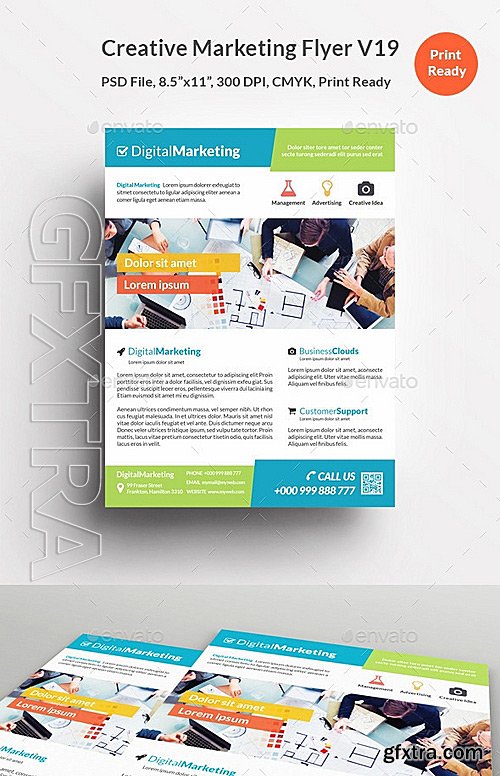 GraphicRiver - Creative Marketing Flyer V19 11695872
