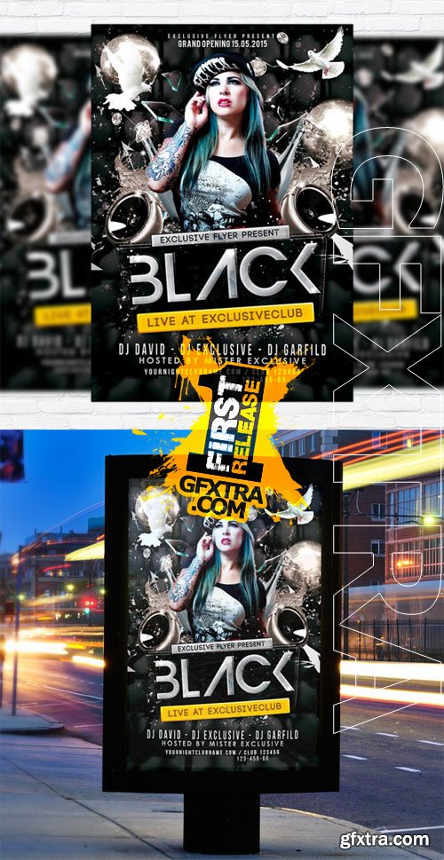 Black Party - Flyer Template