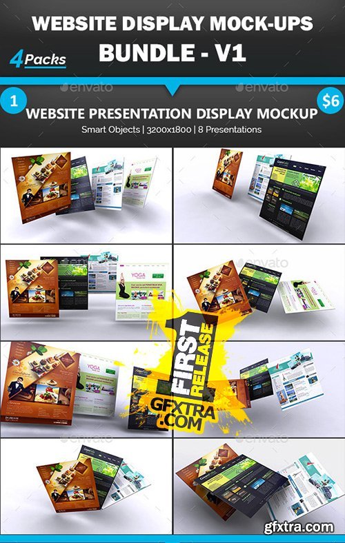 GraphicRiver - Website Display Mock-ups Bundle-V1 10098187 GraphicRiver - Website Display Mock-ups Bundle-V1 10098187