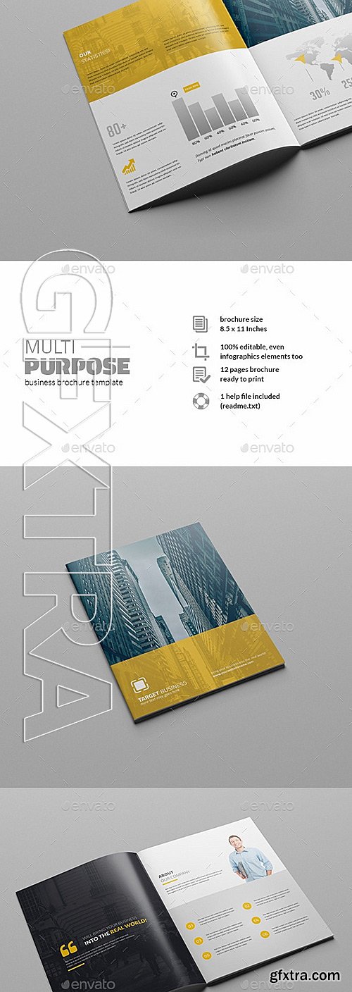 GraphicRiver - Multipurpose Business Brochure Template 11769942